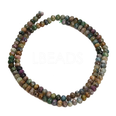 Natural Multicolor Tourmaline Beads Strands GG-CBA9722-B03-01-1