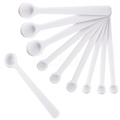 30Pcs 3 Styles Plastic Spoons AJEW-TA0001-89-1