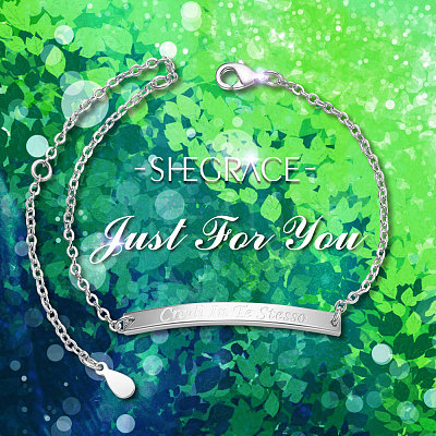 Brass Inspirational ID Bracelets JB540A-1