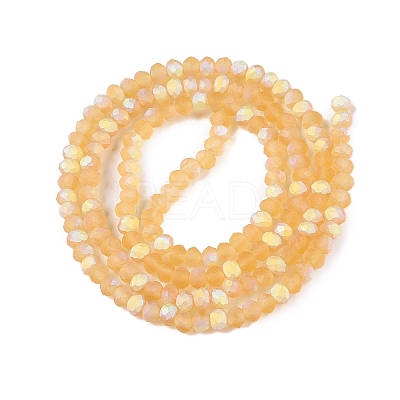 Transparent Glass Beads Strands EGLA-A044-T2mm-MB03-1