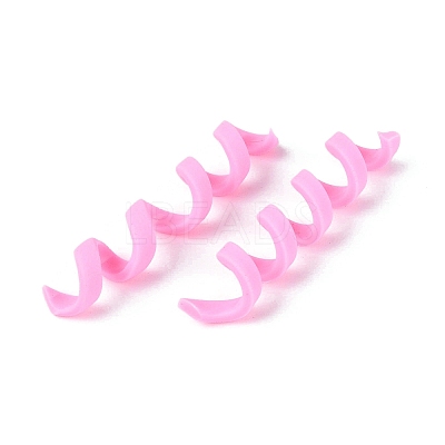 Handmade Polymer Clay Spiral Beads FIND-Q122-01D-1