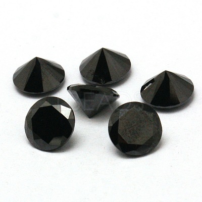 Diamond Shape Grade A Cubic Zirconia Cabochons ZIRC-M002-5mm-008-1