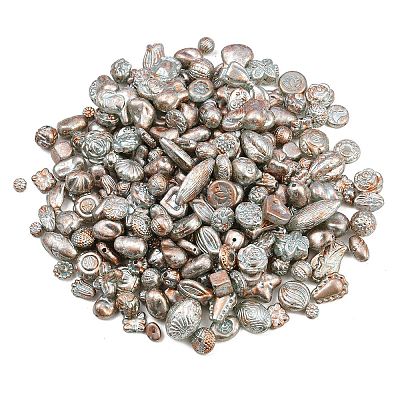 Antiqued Acrylic Beads AC-CBAAA05-01D-1