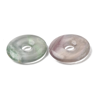 Natural Fluorite Pendants G-A320-01A-09-1