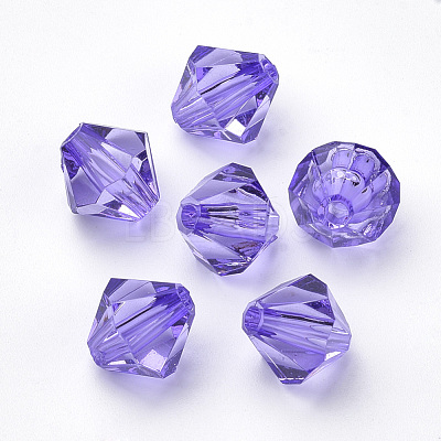 Transparent Acrylic Beads TACR-S146-4mm-20-1