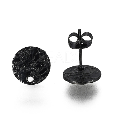 304 Stainless Steel Stud Earring Findings STAS-I157-11A-B-1