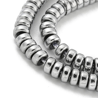 Electroplated Synthetic Non-magnetic Hematite Beads Strands G-K361-A02-02-1