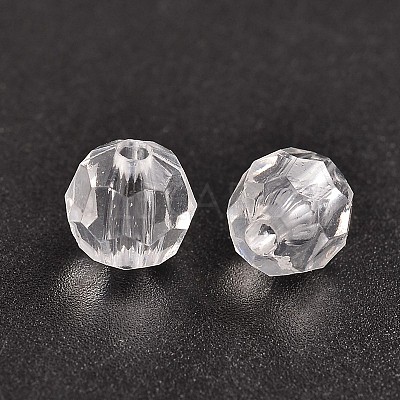 Transparent Acrylic Beads DB6mmC01-1