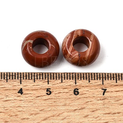 Brecciated Jasper European Bead SPDL-H004-3-1