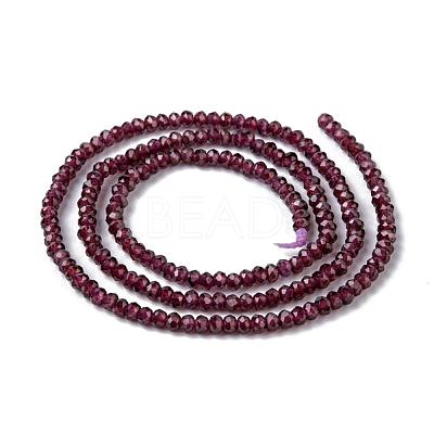 Natural Garnet Beads Strands G-F460-07-1