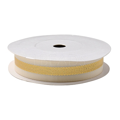 Flat Christmas Theme Polyester Grosgrain Ribbon OCOR-YWC0001-01A-02-1