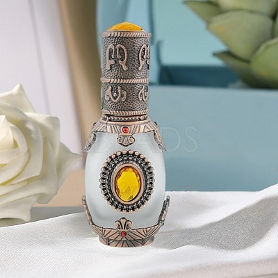 1Pc 15ML Retro Empty Glass Dropper Bottles AJEW-DJ0004-54-1