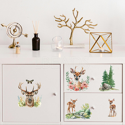 3 Sheets 3 Styles PVC Waterproof Decorative Stickers DIY-WH0404-142-1