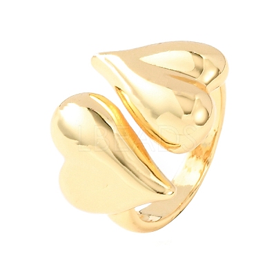 Brass Cuff Open Rings LS-RJEW-Z129-02G-06-1