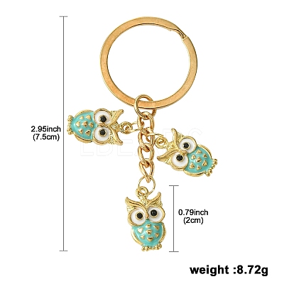 Alloy Enamel Keychain KEYC-YW00078-01-1