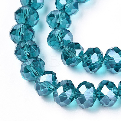 Electroplate Glass Beads Strands LS-EGLA-A034-T2mm-A33-1