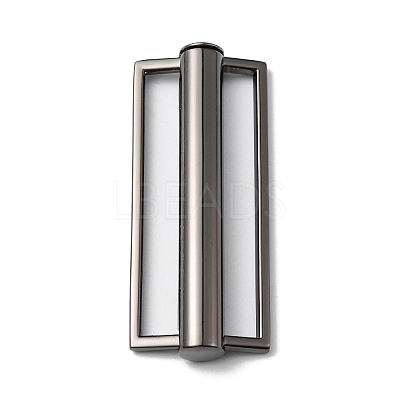Alloy Belt Strap Buckles PALLOY-F301-01B-1