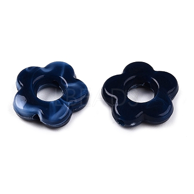 Gradient Color Transparent Acrylic Beads OACR-N137-49Q-1