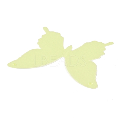3D Plastic Luminous Wall Stickers DIY-F077-05G-1