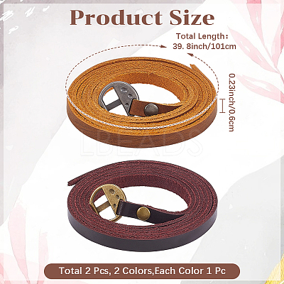 2Pcs 2 Colors Dual-use Items BJEW-CL0001-14-1