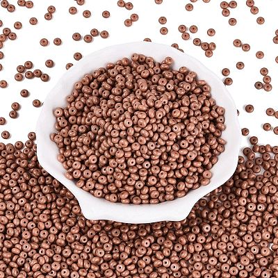 Opaque Glass Seed Beads SEED-N012-09A-15-1