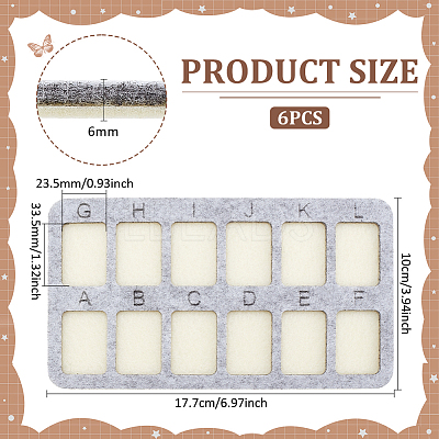 Felt Bead Design Board DIY-WH0419-98H-01-1
