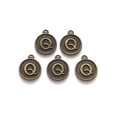 Alloy Pendant Cabochon Settings PALLOY-N156-01Q-AB-1