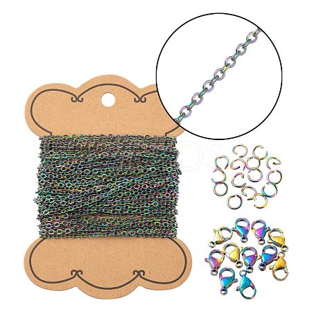 DIY Jewelry Set Making Kits DIY-LS0003-78-1