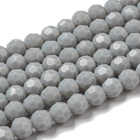 Opaque Glass Beads Stands LS-EGLA-A035-P6mm-D22-1