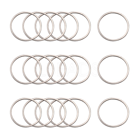 Tarnish Resistant 304 Stainless Steel Linking Ring STAS-S079-12A-1