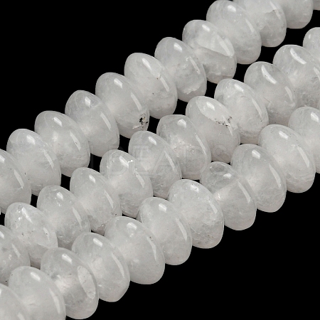 Natural White Jade Beads Strands G-Z030-A11-01-1