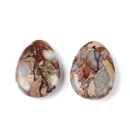Natural Shoushan Stone Pendants G-Q601-09A-1