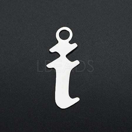 Non-Tarnish 201 Stainless Steel Charms STAS-S105-JA569-I-1
