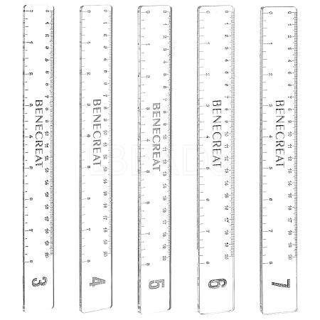 10Pcs 5 Style Acrylic Clay Depth Guides TOOL-WH0159-40-1