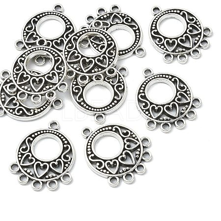 Tibetan Style Alloy Chandelier Component Links TIBE-YW0001-51-1