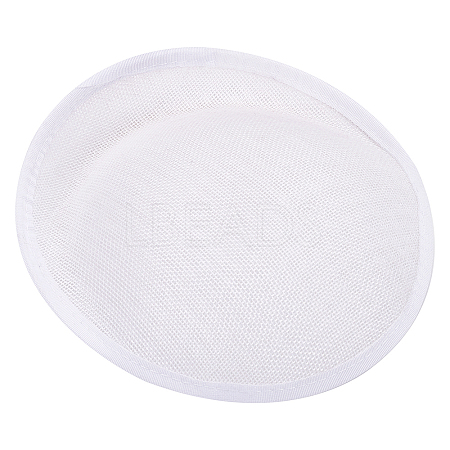 Linen Cloth Mini Hat Fascinator Base AJEW-WH0472-53A-1
