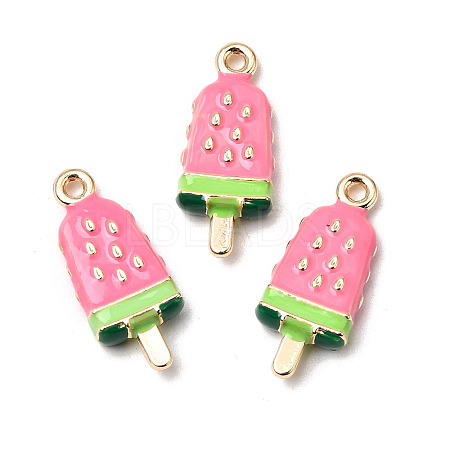 Alloy Enamel Pendants PALLOY-T094-04B-04-1