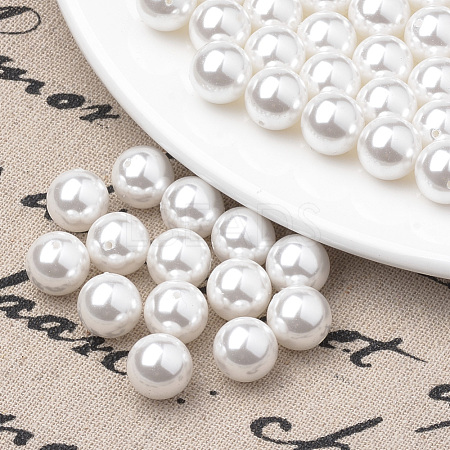 Eco-Friendly Plastic Imitation Pearl Beads Strands MACR-S285-10mm-04-1