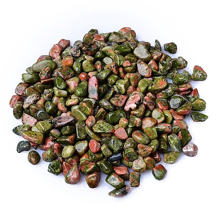 Natural Unakite Tumbled Chips PW-WGA7DCE-13-1