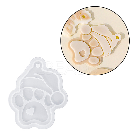 Christmas Theme DIY Silicone Pendant Molds SIMO-G007-01H-1