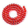 Electroplate Transparent Glass Beads Strands LS-GLAA-T032-T6mm-AB09-3