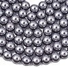 Eco-Friendly Dyed Glass Pearl Round Beads Strands HY-A002-10mm-RB028-2