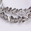 Electroplate Glass Beads Strands EGLA-J145-6mm-PL01-3