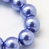 Baking Paint Glass Pearl Bead Strands HY-Q003-3mm-09-3