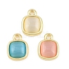 Alloy & Cat Eye Charms CE-CBA1FD3-17G-1