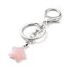 Natural & Synthetic Mixed Gemstone Keychain KEYC-M022-02-3