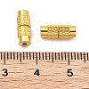 Column Brass Screw Clasps X1-KK-M143-01G-3