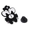 Black Aolly Brooches JEWB-U005-04B-3