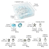 DIY Tibetan Style Alloy & Resin European Beads Making Finding Kits DIY-FS0006-78F-4