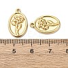 304 Stainless Steel Pendants STAS-I358-12G-10-3